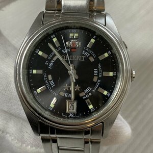 美品 良品 ORIENT オリエントスリースター EM5ーJC0 21石 AUTOMATIC 自動巻 機械式 メンズ腕時計 IW411AT15ORT//