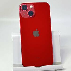 1円~【初期化済み】Apple iPhone 13 mini 128GB （PRODUCT）RED SIMフリー MLJG3J/A ACロック解除済み バッテリー最大容量84% GK-100012