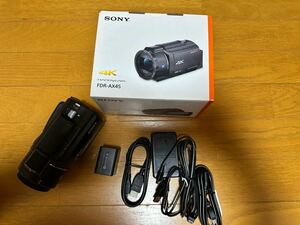 SONY FDR-AX45 B　ソニーハンディーカム ☆美品☆