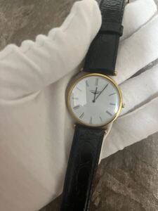 中古 稼働品◆LONGINES ロンジン◆腕時計 グランドクラシック La Grande Classique L4 635 2 超薄型 ゴールド 文字盤ホワイト 電池交換済み