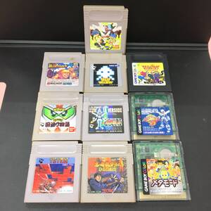 ■GB/GBC【忍者龍剣伝GB摩天楼決戦 TETRIS DQM2 メダロット SDガンダム国盗り物語 SPACEINVADERS 他】ソフトのみ/現状品/送料無料（P24）