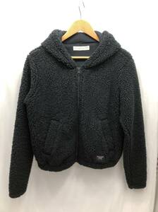 アバクロ Abercrombie&Fitch フリース ジャケット レディース XS ブラック アバクロンビー＆フィッチ 24011802