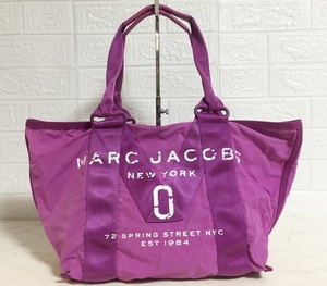 no28381 Marc Jacobs マークバイマークジェイコブス ナイロン 肩掛けショルダー トート バッグ 通勤 通学 A4収納可能