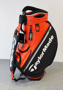 新品・未使用！TaylorMade テーラーメイド TOUR STAFF BAG スタッフバッグ ANW37 Orange/Black/Silver