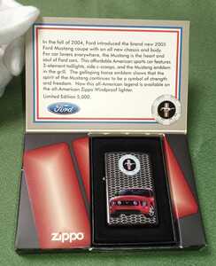 Zippo/ジッポー　FORD MUSTANG　2005年製　フォード　マスタング　4655/5000