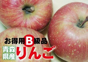 わけあり 否バラ詰め【B級品・早生ふじ・5kg（5キロ）ダンボール 詰】青森県産