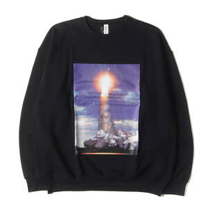 WACKO MARIA ワコマリア スウェット サイズ:XL 24SS 8周年記念 ×JIRO KONAMI フォトプリント スウェットシャツ (CREW NECK SWEAT SHIRT)