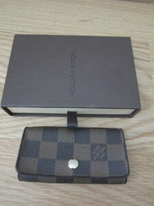 【LOUIS VUITTON】 ダミエ キーケース