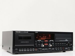 ■□TASCAM CC-222MKIII 業務用 CDカセットレコーダー タスカム□■026872005J□■