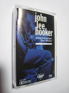 【カセットテープ】 JOHN LEE HOOKER / PLAYS AND SINGS THE BLUES US版 ジョン・リー・フッカー プレイズ・アンド・シングス