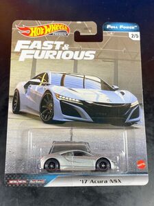 ホットウィール HOTWHEELS 17 ACURA NSX アキュラ FAST&FURIOUS ワイルドスピード Real Riders