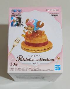 ワンピース Paldolce collection vol.1 ルフィ風の帽子パイ チョッパー フィギュア プライズ