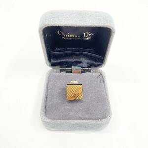 1円〜 5M Christian Dior クリスチャンディオール カフス メンズ ゴールドカラー GOLDCOLOR スーツシーン　背広 ドレスシーン シャツ 