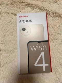 docomo AQUOS wish 4 ホワイト 新品未開封