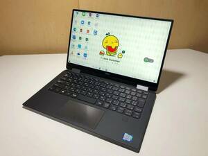 美品 軽量 DELL XPS 9365 i7-7Y75 13.3型QHD+(3200x1800)フレームレスタッチ液晶搭載2-in-1！SSD512G+16Gメモリ搭載！Win10 Office2016元箱