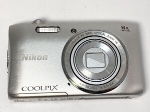 ◆Nikon ニコン Coolpix S3600 シルバー コンパクトデジタルカメラ◆-048