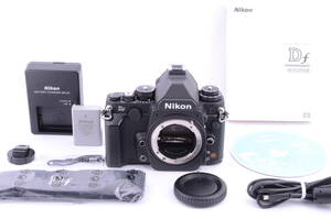 [極上美品: 966回!] Nikon Df 16.2MP Digital SLR Camera Black Body ニコン フルサイズ デジタル 一眼レフ カメラ ボディ NB-00307