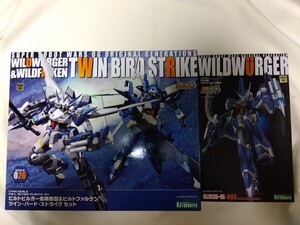 (未使用)スーパーロボット大戦OGコトブキヤビルトビルガー高機動型&ビルトファルケン ツインバードストライクセット+ビルトビルガー重装型