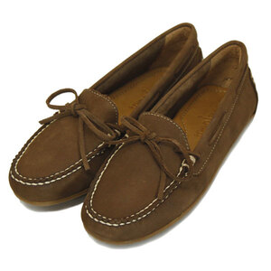 MINNETONKA(ミネトンカ) Tie Driving Moc(タイドライビングモック) #69814 DARK BROWN レディース MT351-8(約25cm)