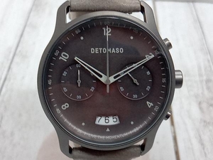【DETOMASO】D02-02 G2006 クォーツ カレンダー 5ATM メンズ 腕時計 中古