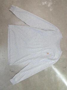 Carhartt カーハート 長袖 カットソー sizeS/グレー ■◇