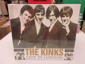 ●3｜★新品未開封！★ CD / DIGIPACK ★ The Kinks（キンクス）｜「Live In London 1973 - 1977」