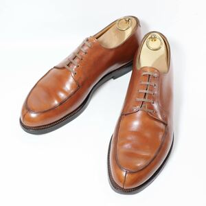 “美品/希少品” Eduard Meier（エドワードマイヤー）Crockett&Jones / クロケット&ジョーンズ製 UK9 D ARDECK 352ラスト ブラウン 8302