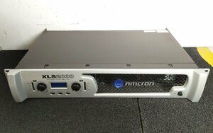 ♪AMCRON XLS2000 アムクロン パワーアンプ 動作確認済・中古♪