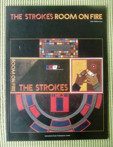 ザ・ストロークス ルーム・オン・ファイア TAB譜付ギタースコア　♪良好♪ 送料185円 THE STROKES ROOM ON FIRE