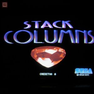 1円〜 セガ/SEGA スタックコラムス STACK COLUMNS イン取帯純正 動作確認済【20