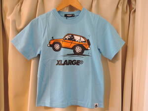 X-LARGE エクストララージ XLARGE Kids ドライブOG S/S TEE ブルー 130 キッズ 最新夏物人気商品 送料込