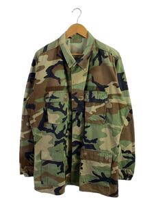 US.ARMY◆90s/ウッドランドカモフラージュジャングルファティーグジャケット/L/コットン/KHK