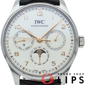 インターナショナルウォッチカンパニー IWC ポルトギーゼ パーペチュアルカレンダー42 IW344203 箱 保証書 SS/革