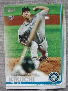 19ToppsUpdate#278 Yusei Kikuchi(菊池雄星)ルーキーカード