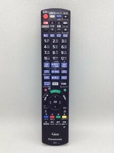 C402◇Panasonic パナソニック BD用 ブルーレイレコーダー リモコン IR6 N2QAYB000993【訳あり】240405