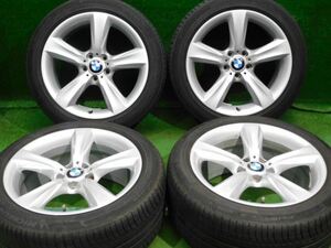 中古 ホイールタイヤ 4本 245/45R19 2014年製 6分山 BMW X3 X4 F25 F26純正 ラジアル タイヤ ミシュラン プライマシー3