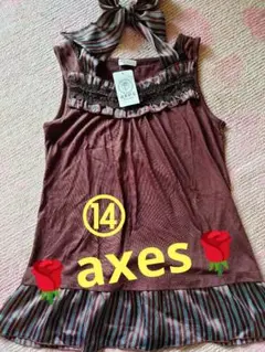 ⑭♥✲*゜新品未使用✲*゜axes  カットソー