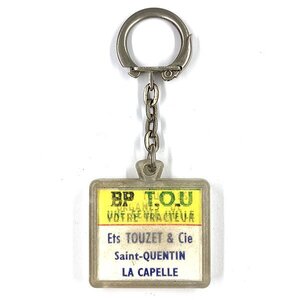 BP プラスチック キーホルダー Plastic key chain 鍵 oil オイル