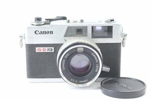 【ジャンク】CANON キャノン Canonet G-Ⅲ QL17 レンジファインダー フィルムカメラ キャノネット 43712-Y