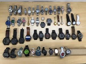 【大清水81-1-0118】【1円スタート】ジャンク 腕時計等 53点 まとめセット DIESEL/NIXON/SEIKO/CASIO/G-SHOCK 他