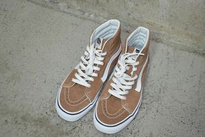 バンズ　VANS　ハイカット　スニーカー　シューズ　靴　25.5cm D6190