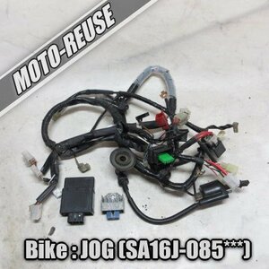 □【JOG ジョグ SA16J】純正メインハーネス+電装SET　CDI/レギュレター/IGコイル「5KN-01」□K46150