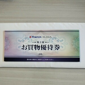 ヤマダ電機 株主様お買物優待券 5000円分（500円×10枚）■ YAMADA 株主優待 ヤマダホールディングス 