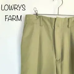 LOWRYS FARM(ローリーズファーム) カラーパンツ 黄緑イエローグリーン