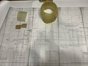 原寸設計図Ｔ28トロージャン