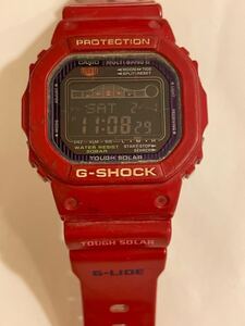 P38 CASIO カシオ G-SHOCK 3222 GWX-5600C 腕時計 レッド