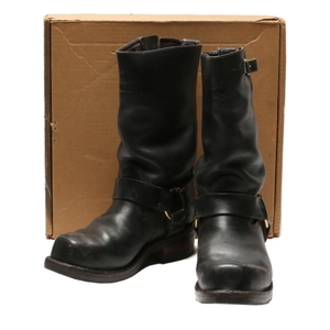 USA製 WESCO HARNESS BOOTS ウエスコ ブーツ ブラック 7インチ 店舗受取可