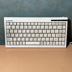 ELECOM キーボード TK-P289JPW 省スペース テンキーレス 日本語 ps/2 キーボード