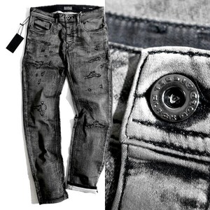 DIESEL BLACK GOLD ディーゼル 定価6.6万 TYPE-2815 ウォッシュ×デトロイト加工 ストレッチ デニムパンツ ジーンズ 02 29 ▲136▼bus9528d