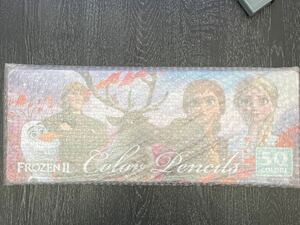 Disney FROZENⅡ Color Pencils ディズニー アナと雪の女王Ⅱ 50色 色鉛筆セット【新品未開封】ラスト１点！アミューズメント獲得景品